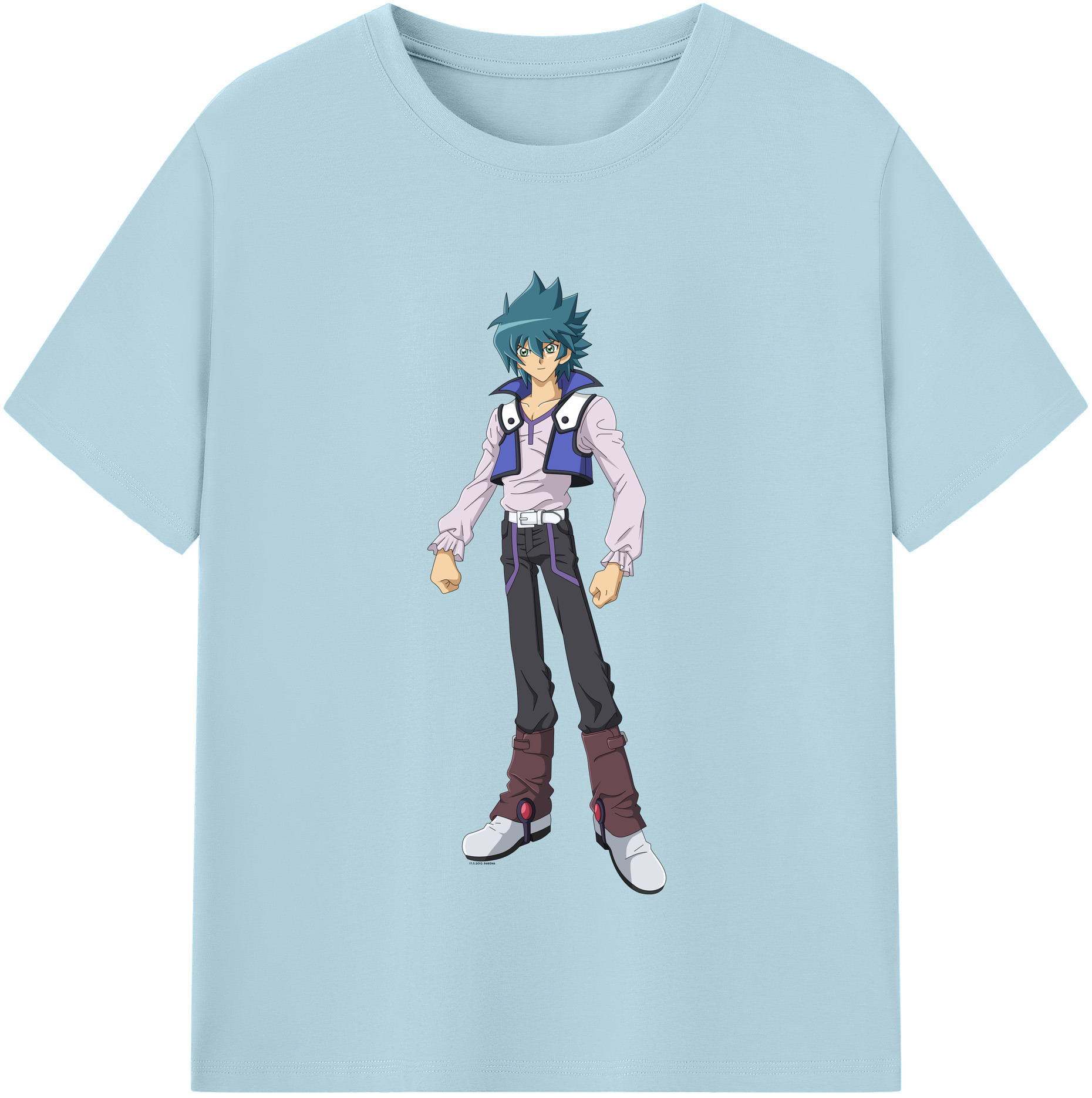 （画像用） 遊☆戯☆王 Yu-Gi-Oh! 綿100％半袖Tシャツ（フロントプリント）